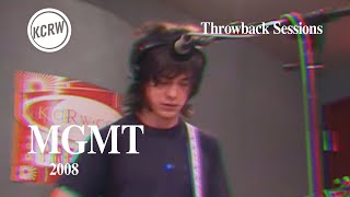 MGMT  Full Performance  Live on KCRW 2008 [upl. by Ennaoj]