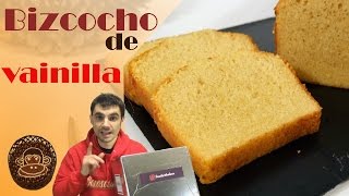 BIZCOCHO de VAINILLA😍😋 ESPONJOSO JUGOSO Y MUY FÁCIL Receta  221 [upl. by Adnyl]