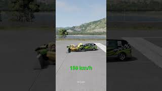 Different Speeds vs Barriers  BeamNG Drive Crash Test [upl. by Mathew]