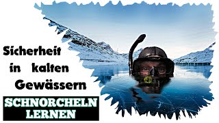 Sicherheit beim Schnorcheln im kalten Wasser  Schnorcheln lernen [upl. by Ataeb]