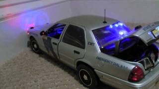 118 Scale Police Cars For Sale My Collection 1080p Full HD [upl. by Naves]