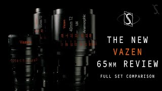 Worlds first Vazen Anamorphic full set review inc the new 65mm [upl. by Akierdna]