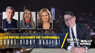 Coronell vs Vicky Dávila de Gnecco🔥  WALLYOPINA [upl. by Esiled]