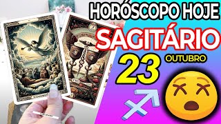 OLHO 👀🤕 VOCÊ VAI CAIR DA CADEIRA COM ISSO🪑🔮 Sagitário ♐ 23 Outubro 2024  Horoscopo do dia de hoje ♐ [upl. by Thamos]