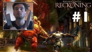 Kingdoms of Amalur Reckoning 1  Tworzenie postaci RojPlaying Games [upl. by Naired]