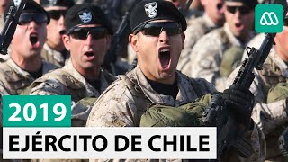 Parada Militar 2019  Desfile Escalón del Ejército de Chile con himnos a viva voz [upl. by Basile]