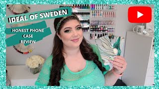 IDEAL OF SWEDEN HONEST PHONE CASE REVIEWBURGA COMPARISON [upl. by Anohr]