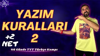 YAZIM KURALLARI 2 📌 46 Günde TYT TÜRKÇE Kampı 2024 PDF📕33Gün Deniz Hoca [upl. by Ardeed]