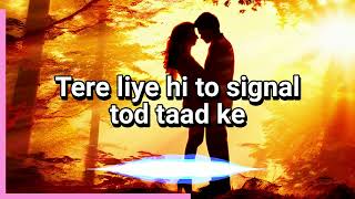 Tere liye hi to signal tod taad ke  COVER SONG BY AI [upl. by Salomie]