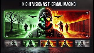 Night Vision vs Thermal Goggles How They Work and Which is Better [upl. by Mchale]