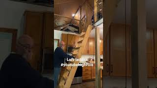 Loft Ladder carpenter carpentry woodworking youtube youtubeshorts [upl. by Redliw748]