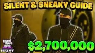 The Smoothiest Casino Heist Ever  Gta V Slient amp Sneaky [upl. by Nosyerg141]