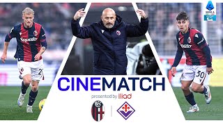 Bologna Claim Bragging Rights in Derby with Fiorentina  CineMatch by iliad  Serie A 202425 [upl. by Ecirtael]