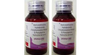 Jiotus DX Syrup Dextromethorphat Hydrobromide Chlorpheniramine Phenylephone Hydrochloride [upl. by Demakis]