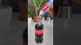 Cola ile Diş macununu karıştırın olanları tahmin etmeniz münkün değil shorts tips cleaning [upl. by Tolkan364]