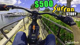 Buying a Surron For 500  LightBee Budget Build [upl. by Shirlee929]