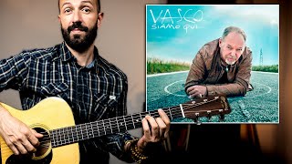 Siamo qui  Vasco Rossi  Tutorial Chitarra Canzoni Facili [upl. by Eiramnaej]