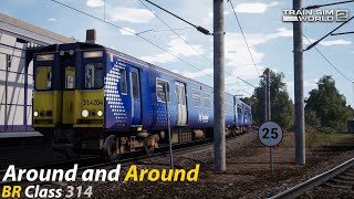 Around and Around  Cathcart Circle Line  Train Sim World 2 1080p60fps [upl. by Einnad561]