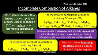 CIE Topic 14 Hydrocarbons REVISION [upl. by Ariane]