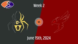 Columbus Spiders VS Arizona Stingers  Week 2 Full Game [upl. by Esemaj213]