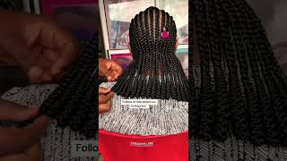 OMG the simplest barrel twist ever braids hair trend shorts afrobraiders [upl. by Ynahpit]