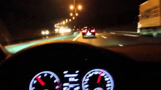 Golf 7 14 TSi ACT Highline Highway Night Drive with System [upl. by Deragon]