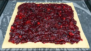 The familys favorite recipe Puff pastry dessert in just 10 minutes [upl. by Kuska]