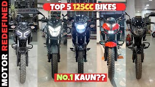 BestTop 5 125CC Bikes To Buy In 2024  Motor Redefined [upl. by Htes]