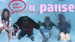 24 HOURS PAUSE CHALLENGE UNDERWATER [upl. by Cheryl]