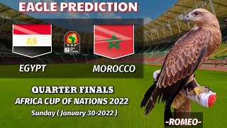 Egypt vs Morocco Prediction  Afcon 2022  Quarter Finals  Eagle Prediction [upl. by Ademordna]