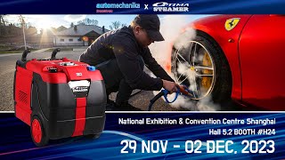 URGENT Nov 29  Dec 2 2023 Come amp See Live OPTIMA STEAMER at Automechanika shanghai 2023 [upl. by Nonnahsal711]