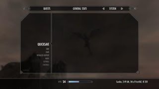 Skyrim alduin bane glitch Fixed PS4 [upl. by Ylimme]