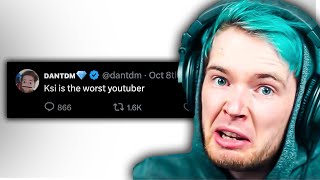 DanTDM Just RESPONDED To KSI [upl. by Gnuj941]