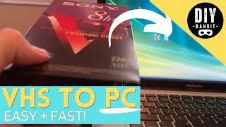 ️🔥 How to Convert Old VHS Tapes to Digital Files Using Windows PC➔ Easy amp Quick DIY Instructions [upl. by Betthezel]