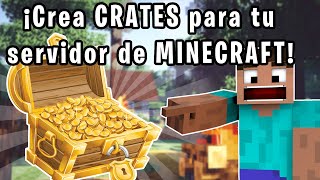 👉 ¡Crea CRATES CAJAS para tu servidor de Minecraft  ExcellentCrates Tutorial 😱 [upl. by Ardel892]