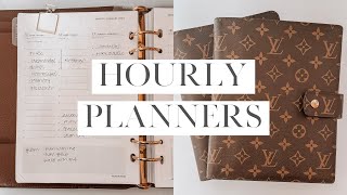 Hourly Planners  Updated Set Up  Louis Vuitton GM Agenda 2024 [upl. by Sang]