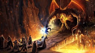 Gandalf vs Balrog von Morgoth [upl. by Eileme]