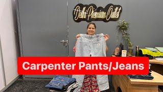 Trendy Carpenter Pants  Jeans in Stock DelhiPremiumOutlet [upl. by Nayab961]