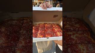 Iconic Brooklyn Pizza LampB Spumoni Gardens nyc brooklyn nycpizza pizza foodblogger fypシ゚viral [upl. by Namlaz]