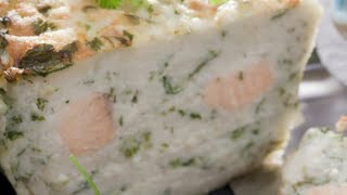 Recette  Terrine de poisson bicolore [upl. by Neelie]