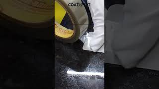 How to do cross cut adhesion test in an easy way from Coatxpert automobile painting paint [upl. by Esiuqram]