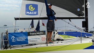 La Solitaire du Figaro Paprec 2023  ARRIVÉE 3EME AVANT JURY RS [upl. by Ajan431]