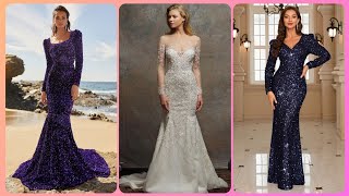 Stunning Sequin Mermaid Dresses for Special Occasions [upl. by Adle937]