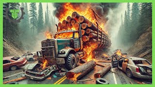 Dangerous Blunders and Massive Machinery Disasters Compilation Extreme Truck Idiots at Work 3 [upl. by Eiralam]