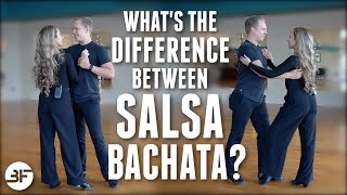 Whats the Difference Between Salsa amp Bachata [upl. by Ahsaekal]