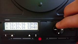 AB Digital Manual entry on a Siemens VDO 14 HOW TO [upl. by Daile]