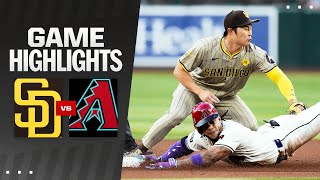 Padres vs Dbacks Game Highlights 5324  MLB Highlights [upl. by Dollie408]