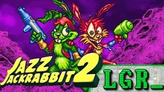 LGR  Jazz Jackrabbit 2  PC Game Review [upl. by Thamos]