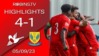 Highlights  Carshalton Athletic VS Lancing FC  050923 [upl. by Dahaf]