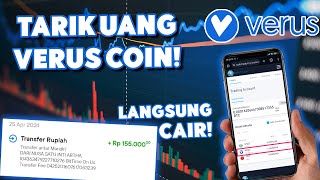 Cara Withdraw Hasil Mining Verus Coin ke Bank Lokal  Dengan Biaya Potongan Paling Terjangkau [upl. by Seiuqram]